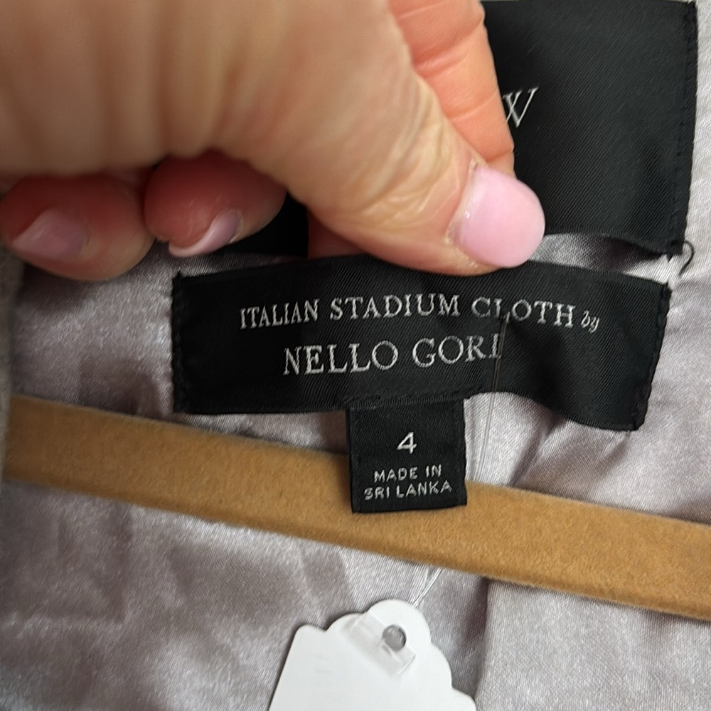 J Crew Italian Stadium Cloth Pea Coat - Picture 3 of 3